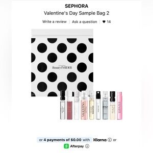 Sephora Valentine's Day Fragrance Sample Set